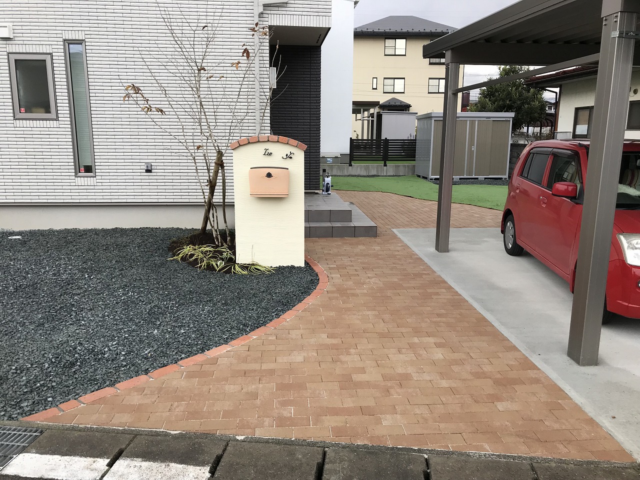 オシャレなメンテナンスフリー外構